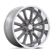 U.S. Mags UC145 Rambler 6 20x8 Matte Gunmetal w/Diamond Cut Lip 1mm ET 78.1mm CB 6x139.7