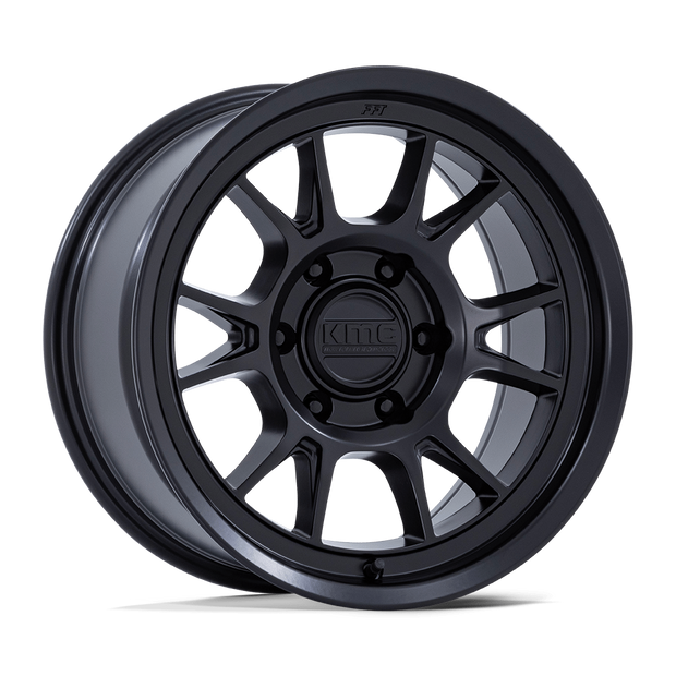KMC Wheels KM729 Range 17x8.5 Matte Black -10mm ET 66.06mm CB 6x114.3