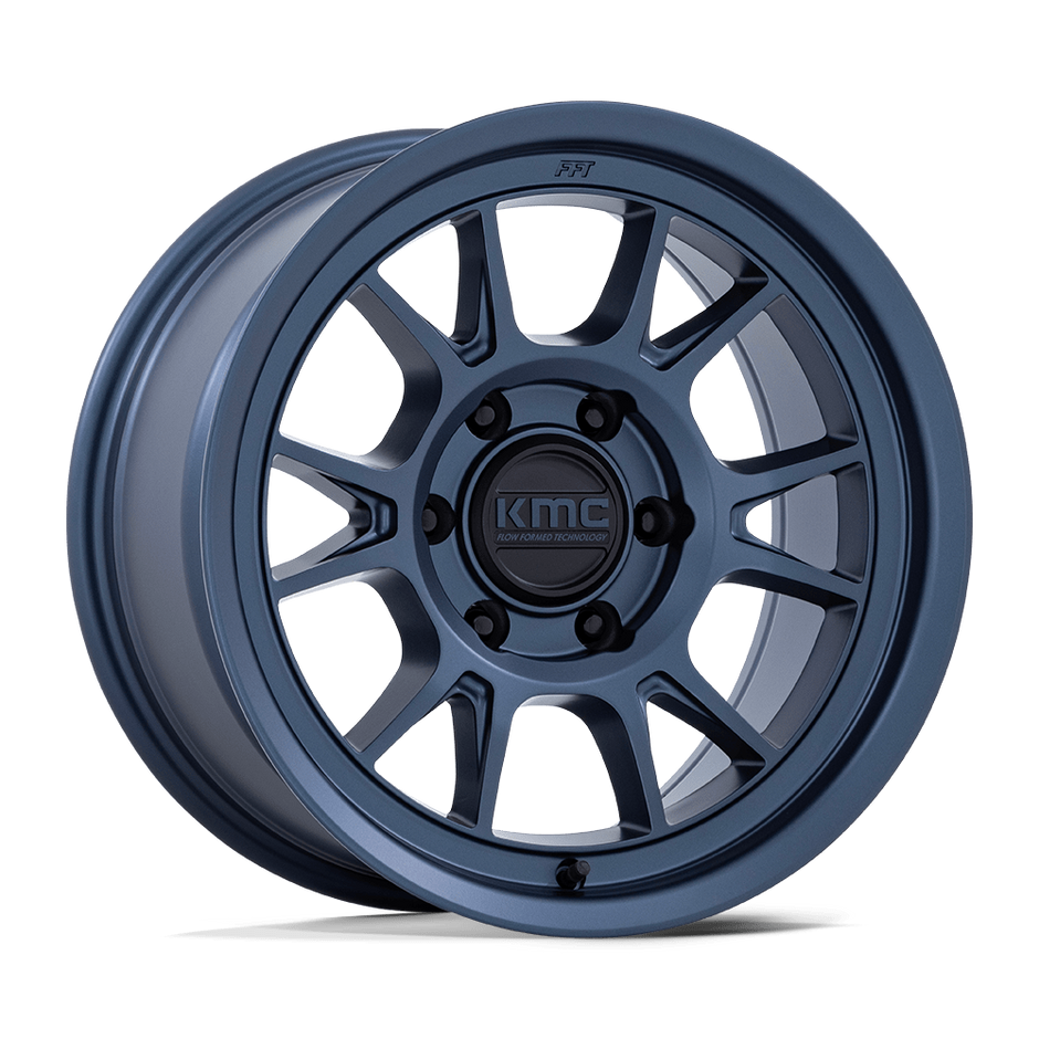 KMC Wheels KM729 Range 17x8.5 Metallic Blue -10mm ET 66.06mm CB 6x114.3