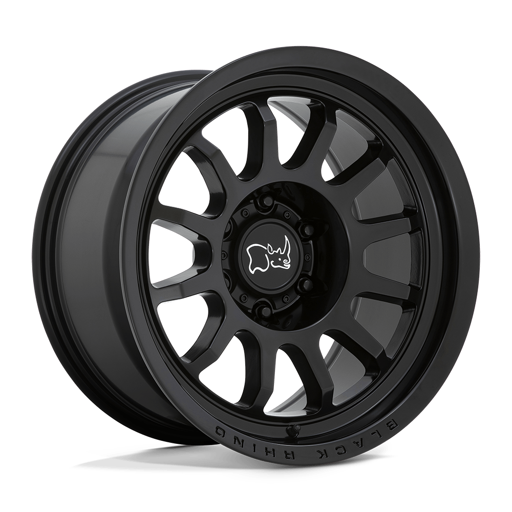 Black Rhino Hard Alloys Rapid 17x8.5 Matte Black 0mm ET 112.1mm CB 6x139.7
