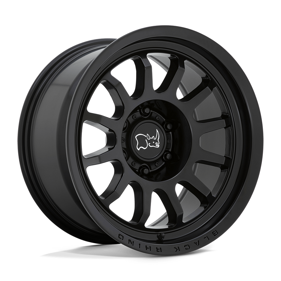 Black Rhino Hard Alloys Rapid 17x8.5 Matte Black 0mm ET 112.1mm CB 6x139.7