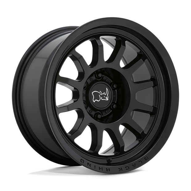 Black Rhino Hard Alloys Rapid 17x8.5 Matte Black 0mm ET 76.1mm CB 6x114.3