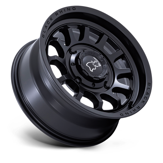 Black Rhino Hard Alloys Rapid UTV 15x7 Matte Black 10mm ET 110.1mm CB 4x137