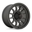 Black Rhino Hard Alloys Rapid 17x8.5 Matte Brushed Gunmetal 0mm ET 76.1mm CB 6x114.3