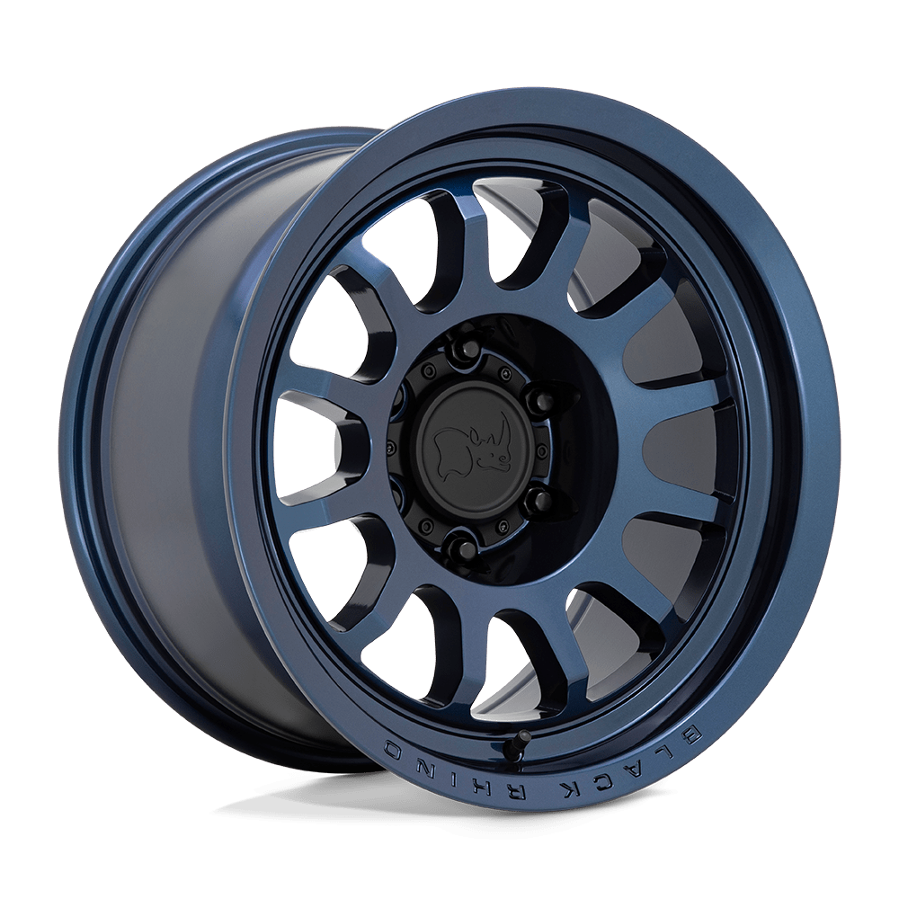 Black Rhino Hard Alloys Rapid 17x8.5 Midnight Blue 0mm ET 112.1mm CB 6x139.7
