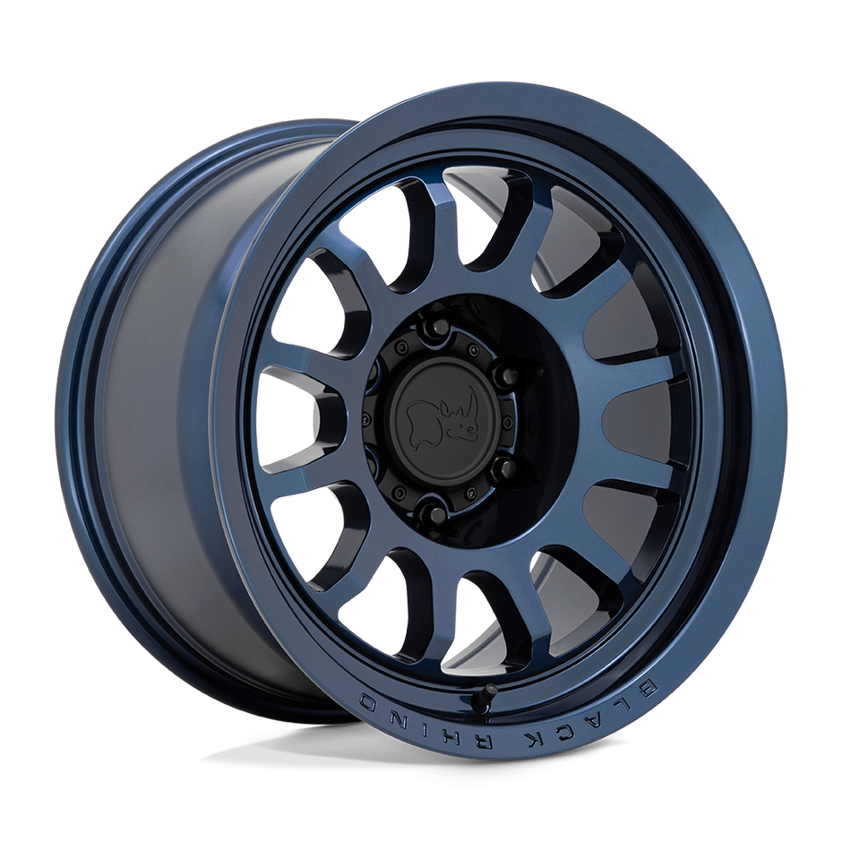Black Rhino Hard Alloys Rapid 17x8.5 Midnight Blue 0mm ET 112.1mm CB 6x139.7
