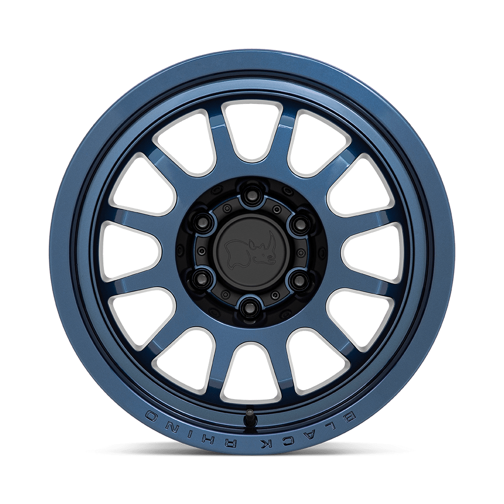 Black Rhino Hard Alloys Rapid 17x8.5 Midnight Blue 0mm ET 112.1mm CB 6x139.7