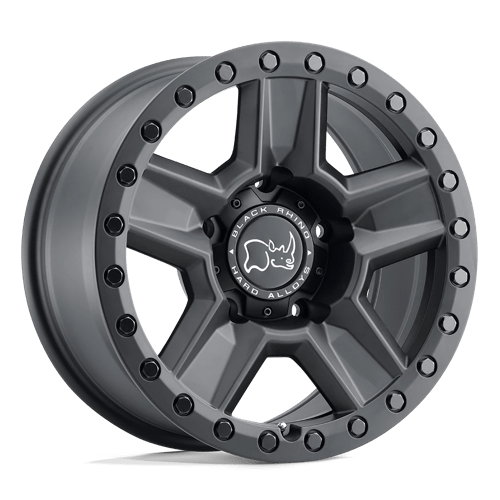 Black Rhino Hard Alloys Ravine 17x8.5 Matte Black 35mm ET 71.5mm CB 5x127