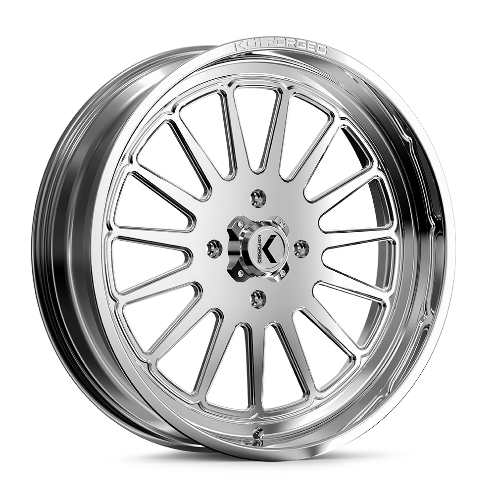 KG1 Forged KU016 Rays UTV 24x7 Polished 0mm ET 132mm CB 4x156