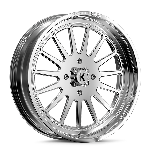 KG1 Forged KU016 Rays UTV 24x7 Polished 0mm ET 132mm CB 4x156