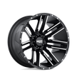 Moto Metal MO978 Razor 20x9 Satin Black Machined 18mm ET 124.2mm CB 8x180