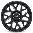 Black Rhino Hard Alloys Reaper 20x11.5 Gloss Black & Milled -44mm ET 71.5mm CB 5x127