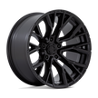 Fuel Wheels D847 Rebar 17x9 Blackout -12mm ET 106.1mm CB 6x139.7