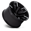 Fuel Wheels D849 Rebar 17x9 Gloss Black Milled -12mm ET 106.1mm CB 6x139.7