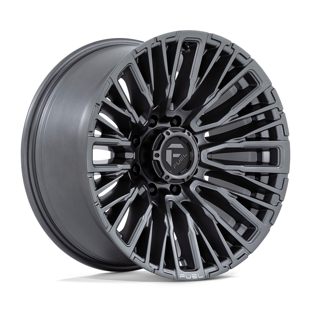 Fuel Wheels D848 Rebar 17x9 Matte Gunmetal -12mm ET 106.1mm CB 6x139.7