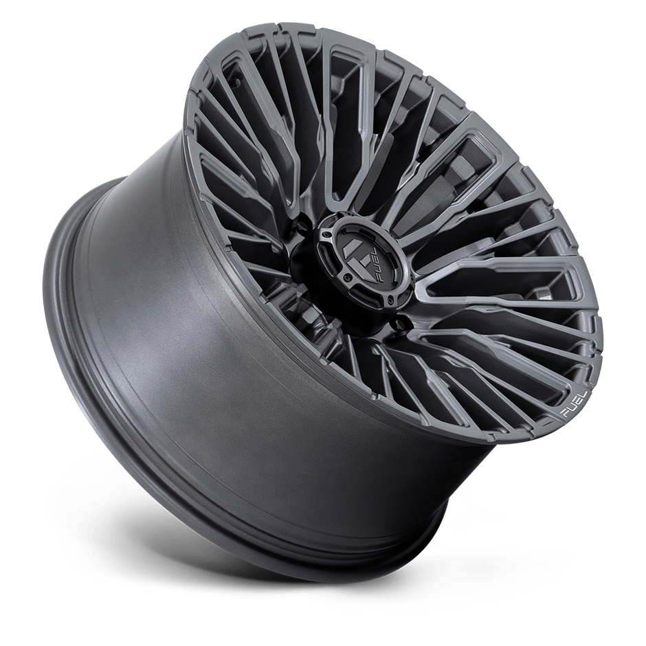 Fuel Wheels D848 Rebar 17x9 Matte Gunmetal -12mm ET 106.1mm CB 6x139.7