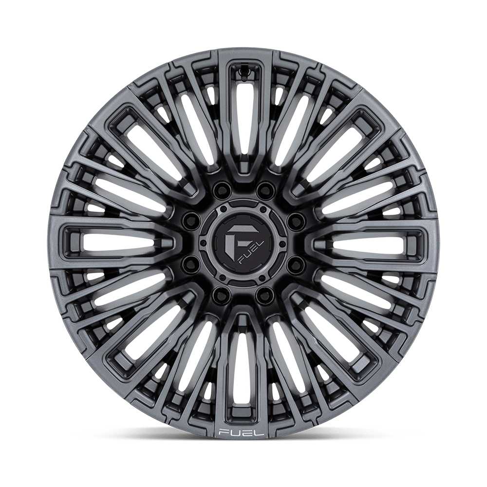 Fuel Wheels D848 Rebar 17x9 Matte Gunmetal -12mm ET 106.1mm CB 6x139.7