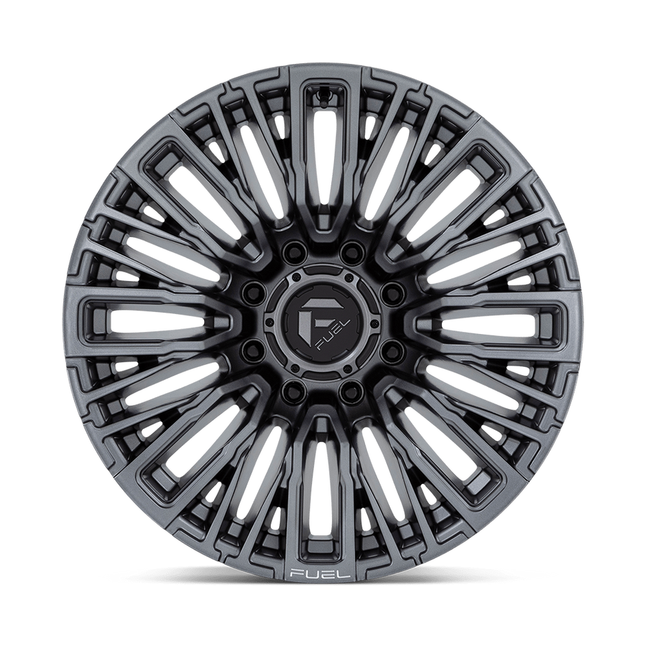 Fuel Wheels D848 Rebar 17x9 Matte Gunmetal -12mm ET 106.1mm CB 6x139.7