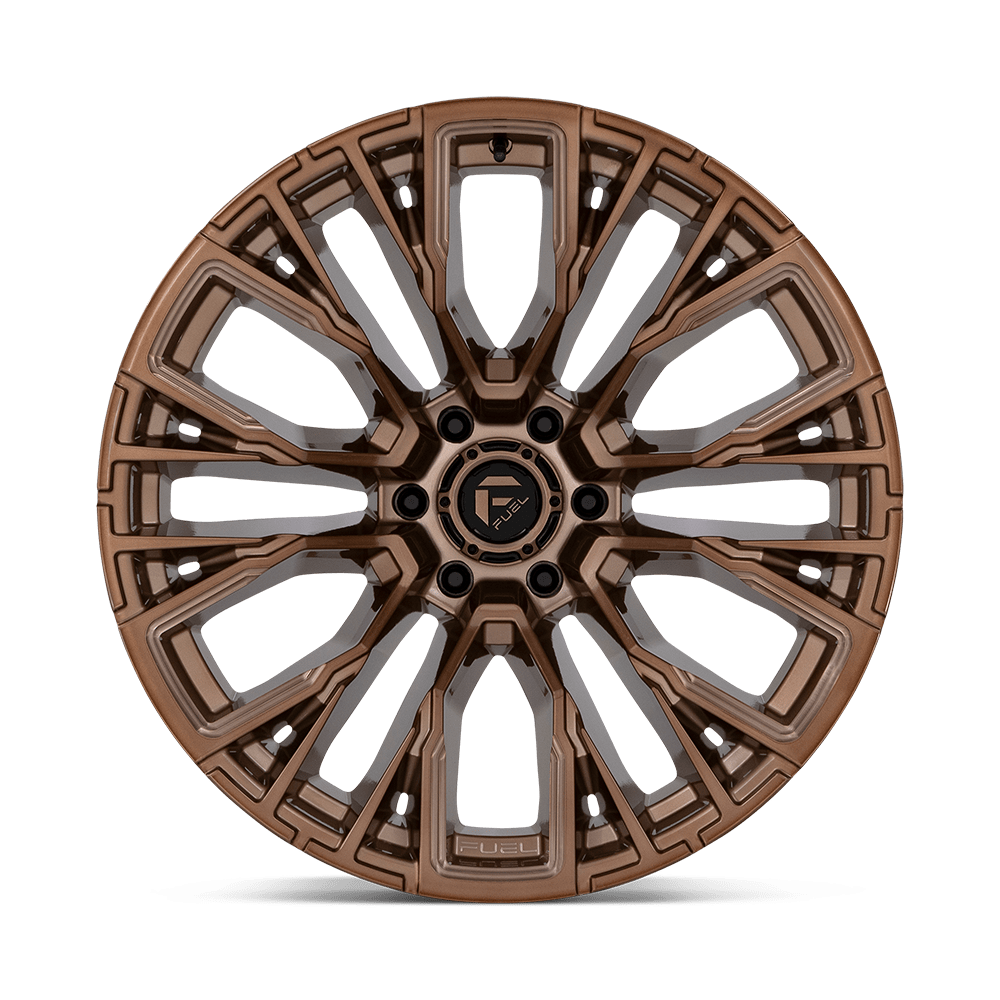 Fuel Wheels D850 Rebar 17x9 Platinum Bronze Milled -12mm ET 106.1mm CB 6x139.7