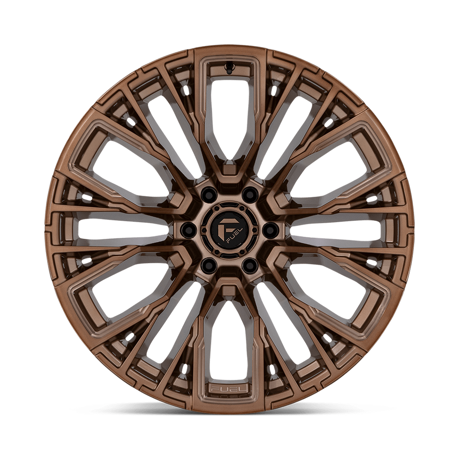Fuel Wheels D850 Rebar 17x9 Platinum Bronze Milled -12mm ET 106.1mm CB 6x139.7