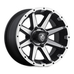 Fairway Alloys FA135 Rebel 12x6 Machined Matte Black -23mm ET 70.7mm CB 4x101.6