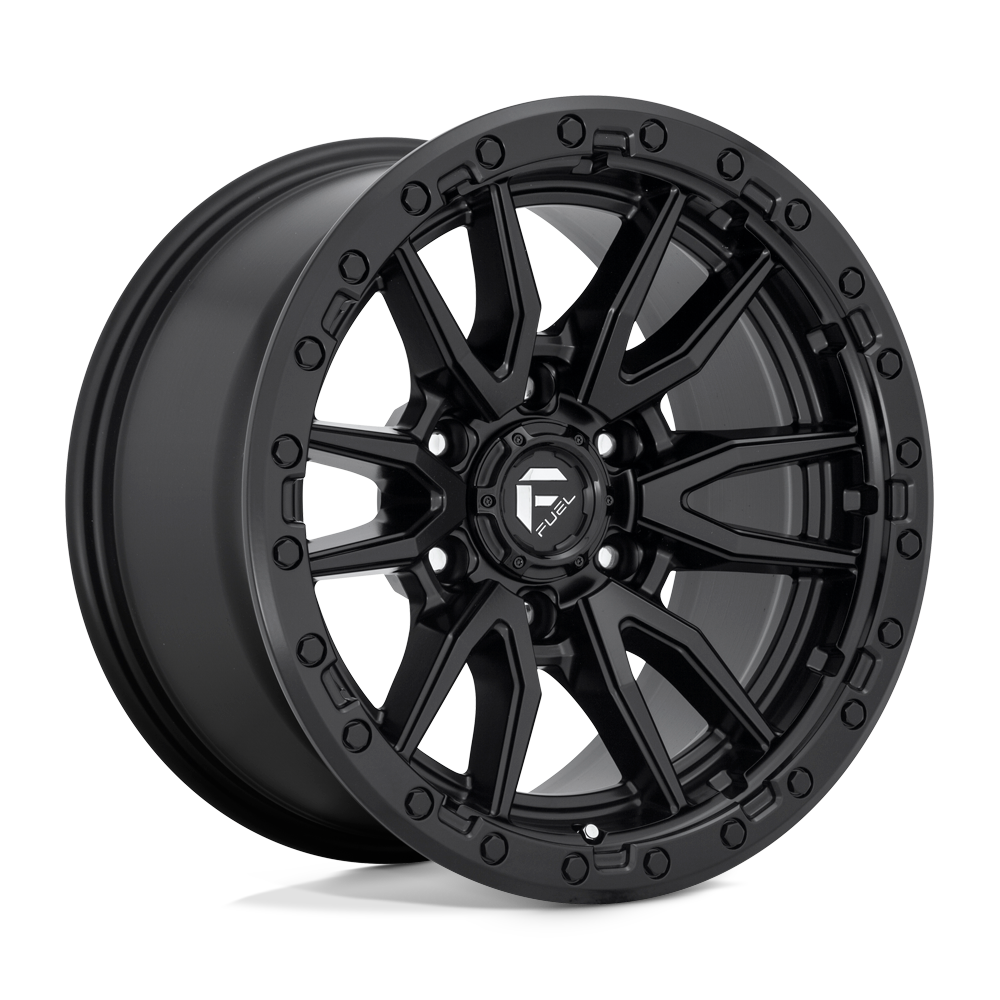 Fuel Wheels D679 Rebel 16x8 Matte Black 1mm ET 106.1mm CB 6x139.7