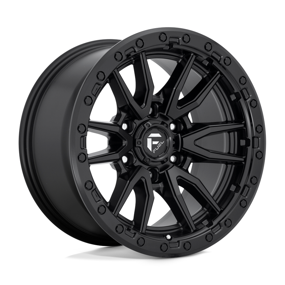 Fuel Wheels D679 Rebel 16x8 Matte Black 1mm ET 106.1mm CB 6x139.7