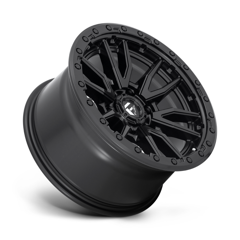 Fuel Wheels D679 Rebel 16x8 Matte Black 1mm ET 106.1mm CB 6x139.7
