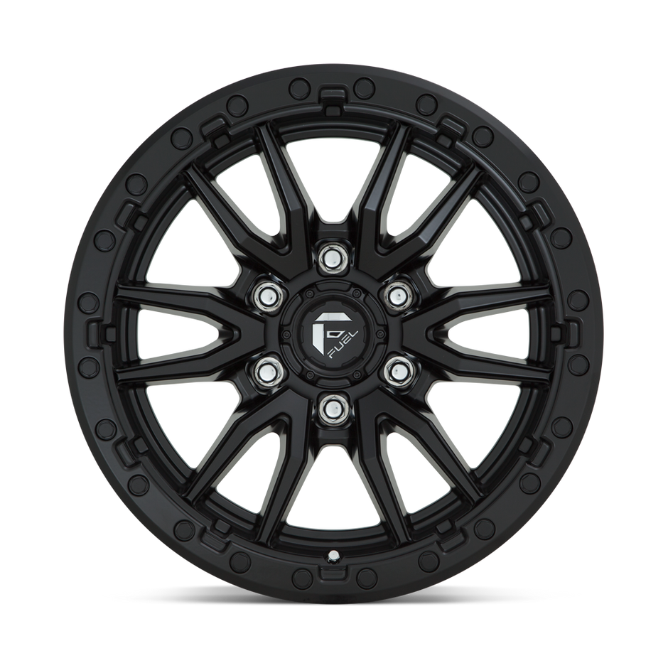 Fuel Wheels D679 Rebel 16x8 Matte Black 1mm ET 106.1mm CB 6x139.7