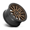 Fuel Wheels D681 Rebel 16x8 Matte Bronze w/Black Bead Ring 1mm ET 106.1mm CB 6x139.7
