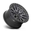 Fuel Wheels D680 Rebel 16x8 Matte Gunmetal w/Black Bead Ring 1mm ET 106.1mm CB 6x139.7
