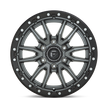 Fuel Wheels D680 Rebel 16x8 Matte Gunmetal w/Black Bead Ring 1mm ET 106.1mm CB 6x139.7