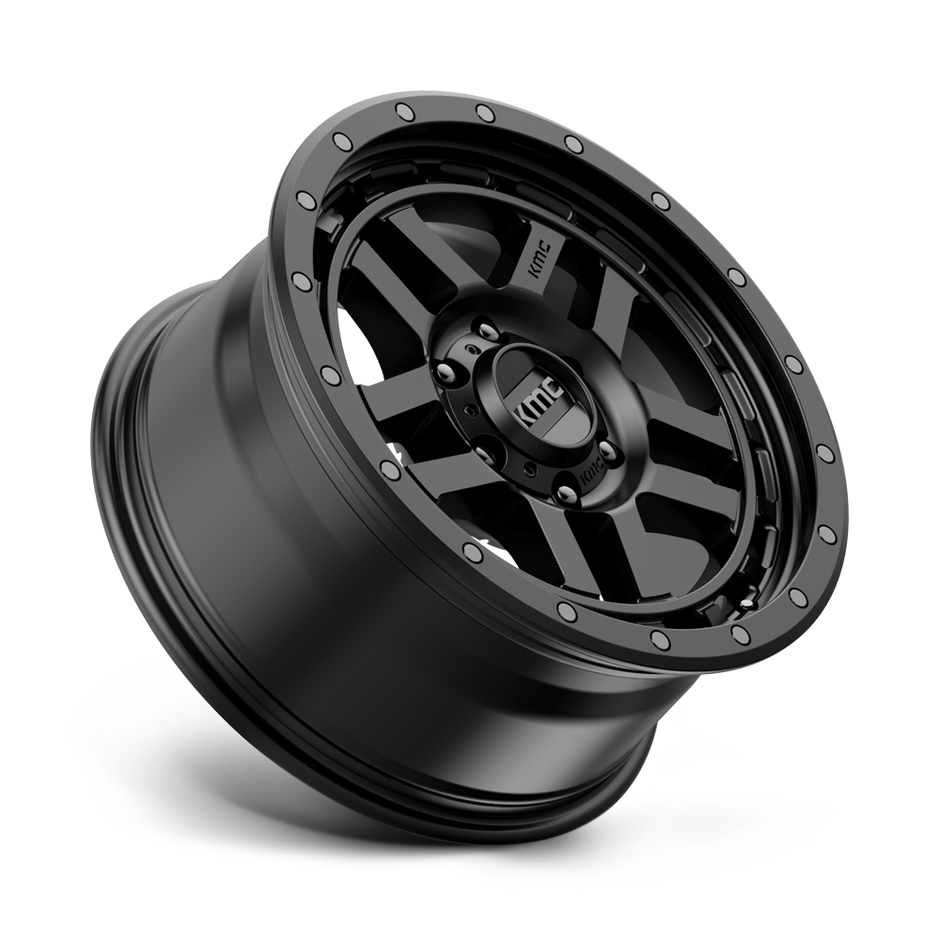 KMC Wheels KM540 Recon 17x8.5 Satin Black 18mm ET 71.5mm CB 5x127