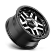 KMC Wheels KM540 Recon 17x8.5 Satin Black Machined 18mm ET 106.1mm CB 6x139.7