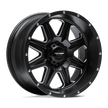 Pro Comp Alloys PA63 Recon 20x10 Satin Black Milled -18mm ET 108mm CB 5x139.7