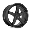 Asanti Wheels ABL31 Regal 20x10.5 Satin Black w/Gloss Black Lip 38mm ET 72.56mm CB 5x114.3