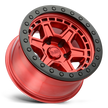 Black Rhino Hard Alloys Reno 17x9 Candy Red w/Black Ring & Bolts 0mm ET 71.5mm CB 5x127