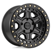 Black Rhino Hard Alloys Reno 17x9 Matte Black w/Brass Bolts 0mm ET 87.1mm CB 6x135