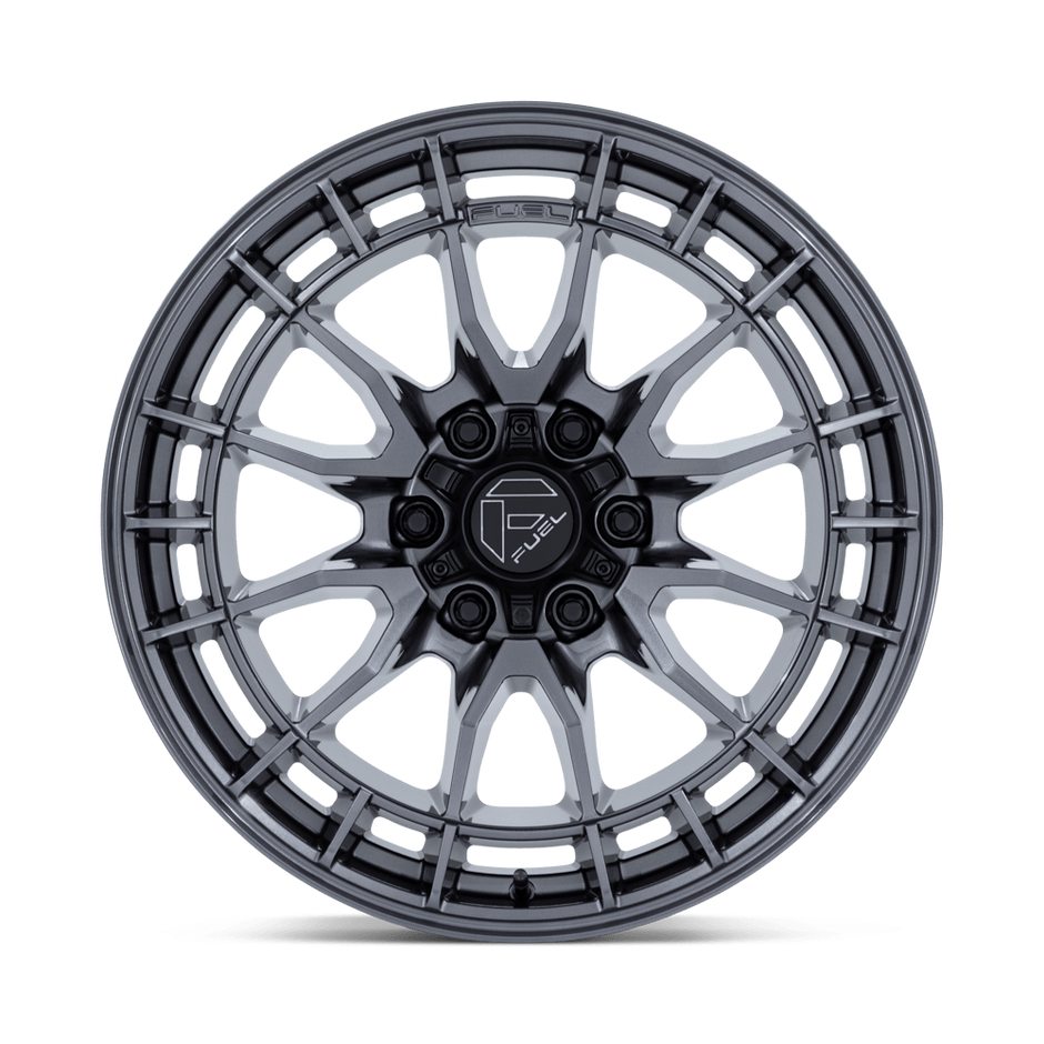 Fuel Wheels FC888 Revolt 17x9 Gloss Gunmetal -12mm ET 106.1mm CB 6x139.7