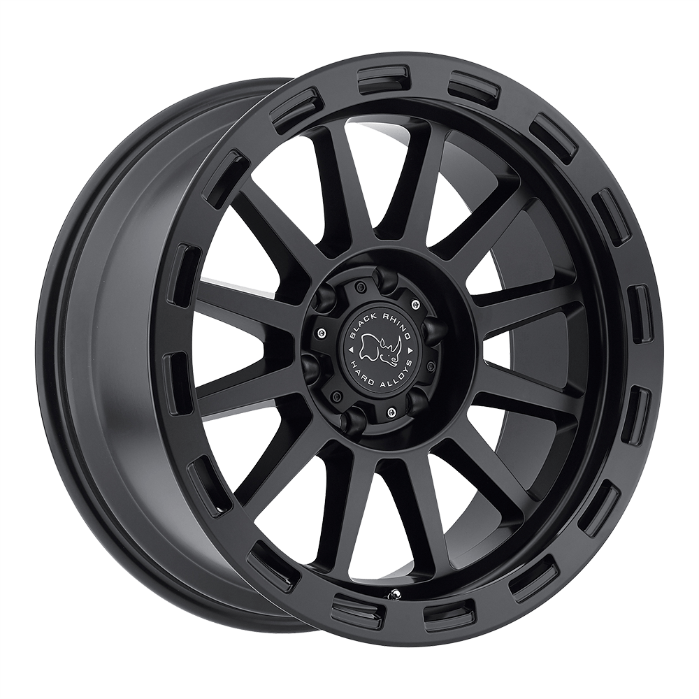 Black Rhino Hard Alloys Revolution 22x10 Matte Black -23mm ET 71.5mm CB 5x127