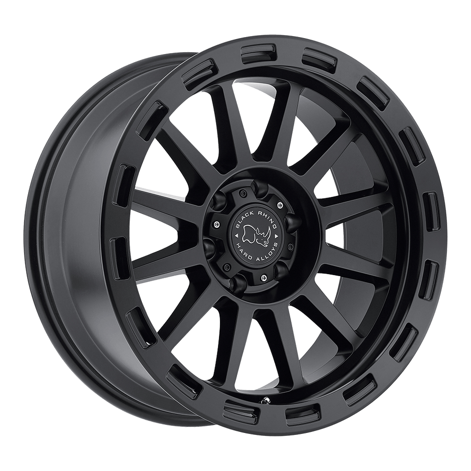 Black Rhino Hard Alloys Revolution 22x10 Matte Black -23mm ET 71.5mm CB 5x127