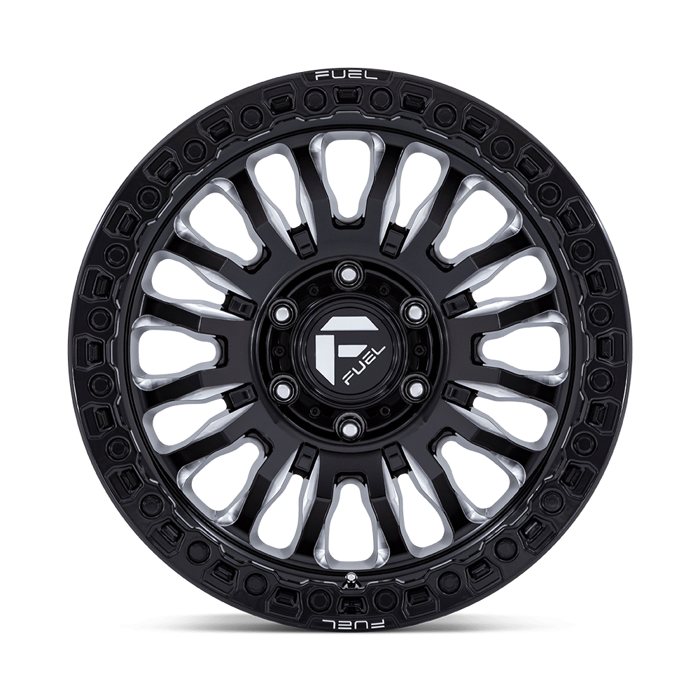 Fuel Wheels FC857 Rincon 17x8.5 Gloss Black Milled -1mm ET 71.5mm CB 5x127