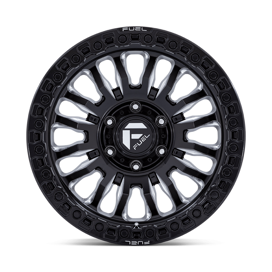Fuel Wheels FC857 Rincon 17x8.5 Gloss Black Milled -1mm ET 71.5mm CB 5x127