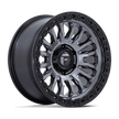 Fuel Wheels FC857 Rincon 17x8.5 Matte Gunmetal w/Matte Black Lip -1mm ET 71.5mm CB 5x127