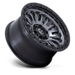 Fuel Wheels FC857 Rincon 17x8.5 Matte Gunmetal w/Matte Black Lip -1mm ET 71.5mm CB 5x127