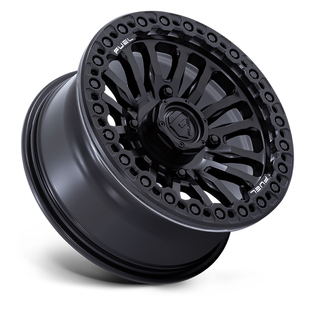 Fuel Wheels FV125 Rincon UTV Beadlock 15x7 Blackout 10mm ET 110.1mm CB 4x137