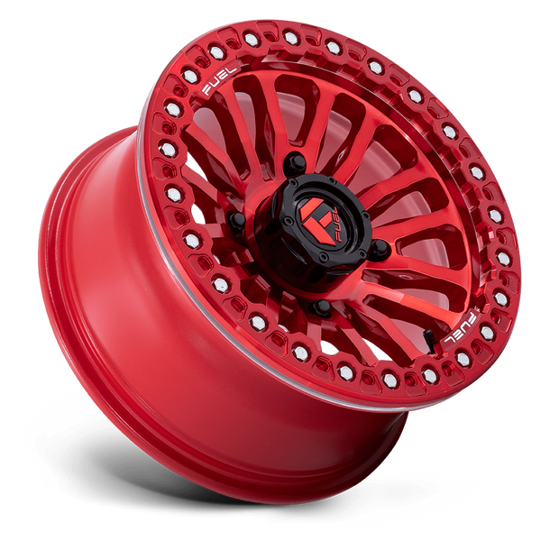 Fuel Wheels FV125 Rincon UTV Beadlock 15x7 Candy Red 10mm ET 110.1mm CB 4x137