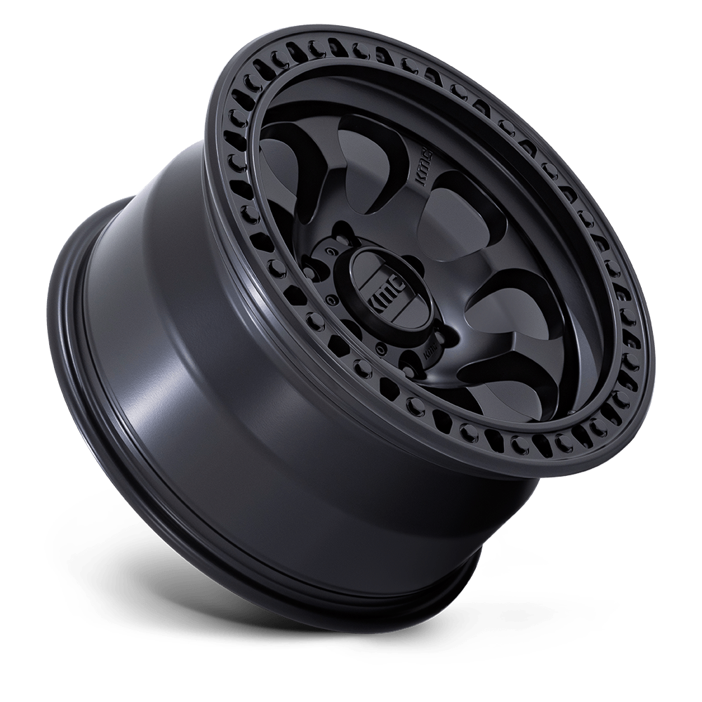 KMC Wheels KM550 Riot SBL 18x9 Satin Black 18mm ET 66.06mm CB 6x114.3