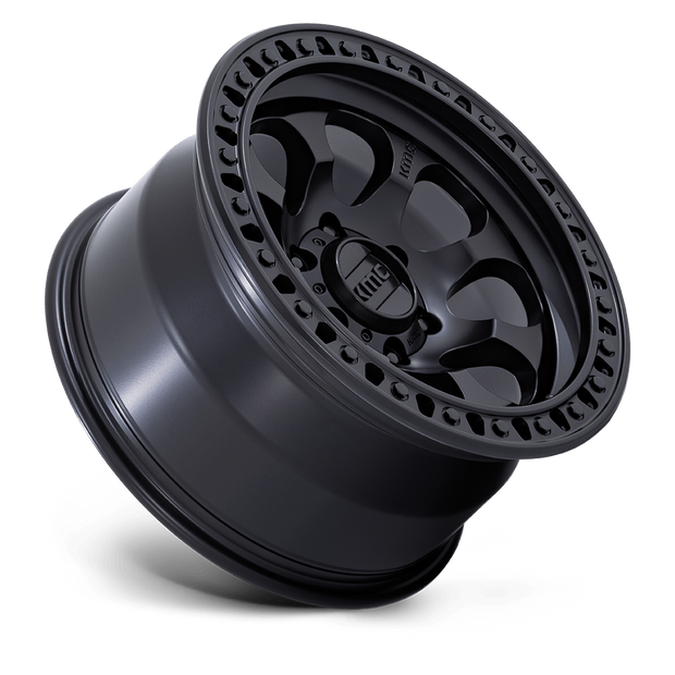 KMC Wheels KM550 Riot SBL 18x9 Satin Black 18mm ET 66.06mm CB 6x114.3