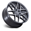 Niche NC281 Rise 20x10.5 Anthracite w/Machined Face 38mm ET 72.56mm CB 5x114.3